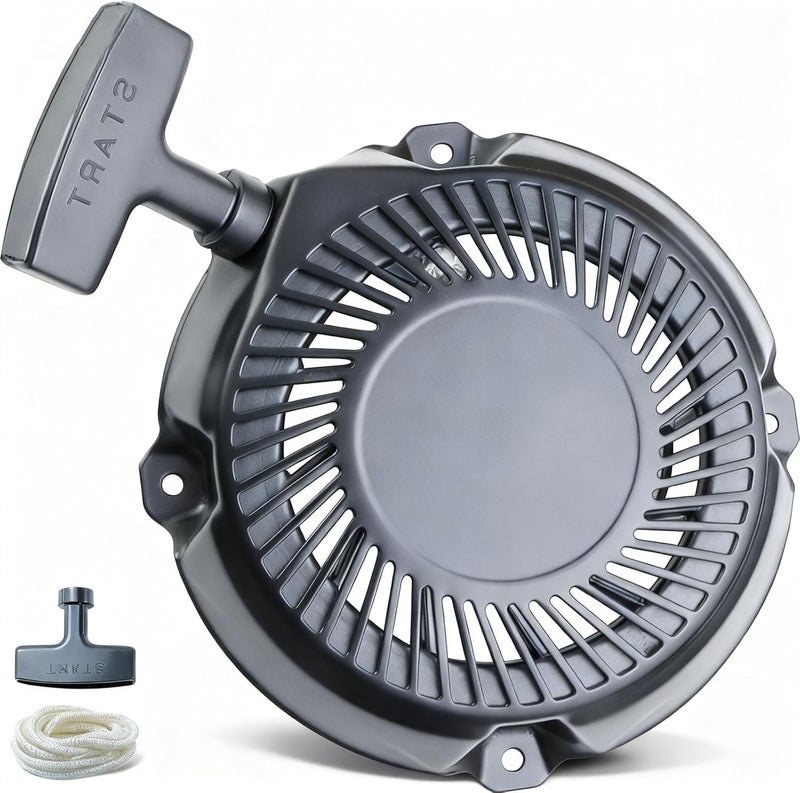 TKCBCD Store Pull Start Assembly Compatible with Briggs and Stratton 591301 693394 791670 795930 Recoil Starter Pull Start Assembly Compatible with Intek Pro 5.5hp and 6.5hp Engines - Image 1